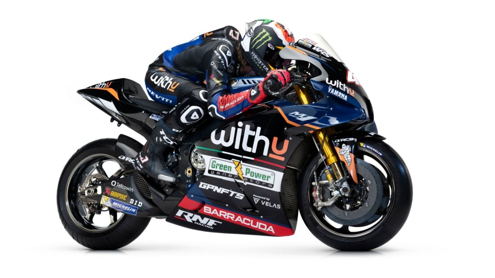 Yamaha YZR M1 WithU RNF MotoGP 2022 Andrea Dovizioso Darryn Binder 05