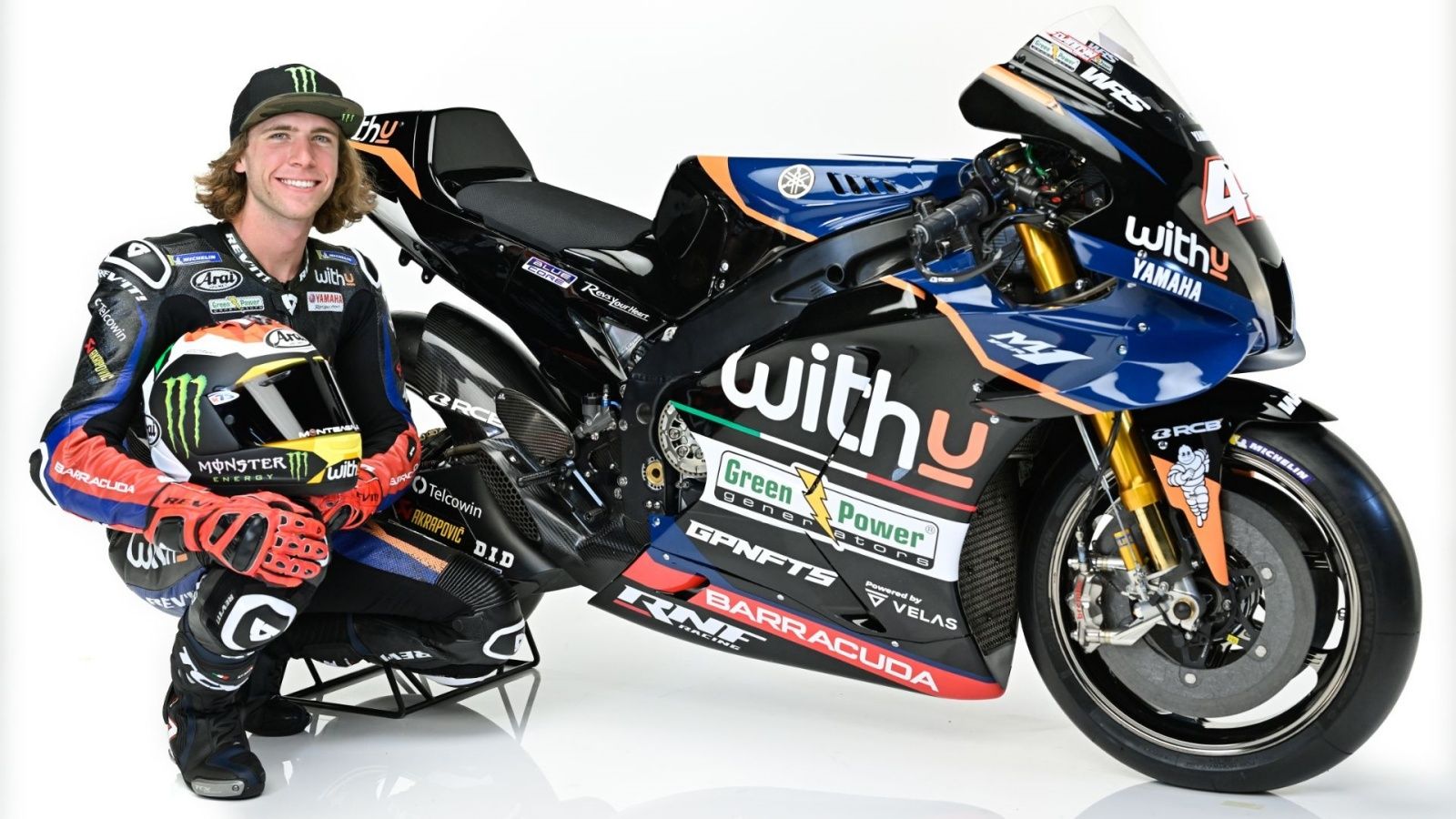 Yamaha YZR M1 WithU RNF MotoGP 2022 Andrea Dovizioso Darryn Binder 09