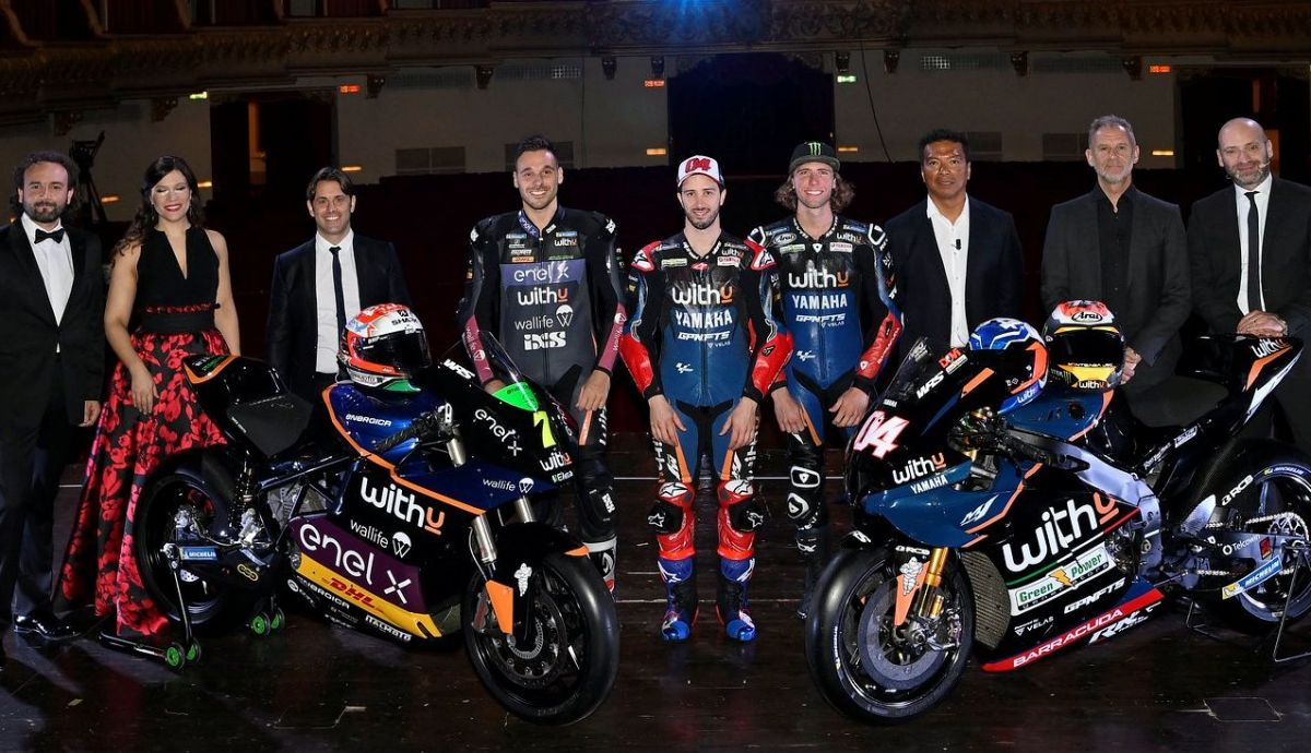 El WithU RNF 2022 ha presentado la Energica de MotoE y la Yamaha de MotoGP El WithU RNF 2022 ha presentado la Energica de MotoE y la Yamaha de MotoGP