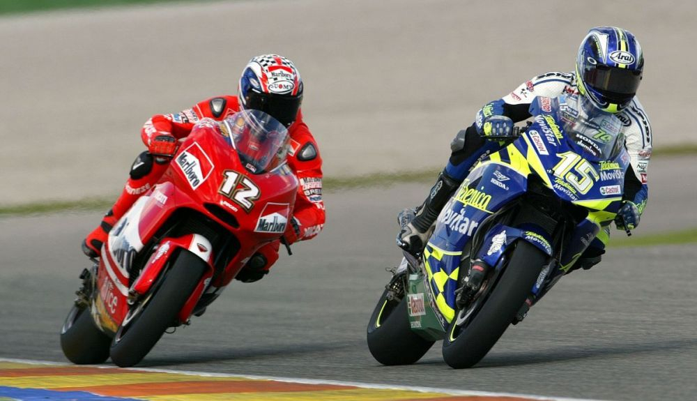 Sete Gibernau en Valencia. Fuente: Gold & Goose Sete Gibernau en Valencia. Fuente: Gold & Goose