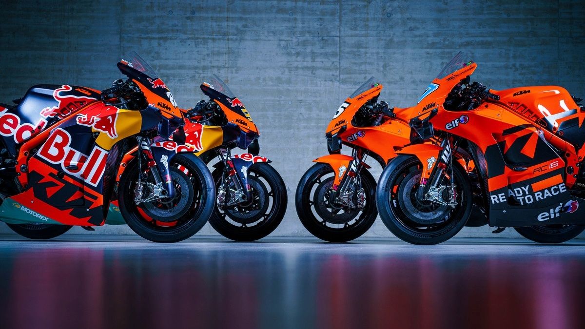 KTM RC16 MotoGP 2022 Red Bull y Tech 3 11