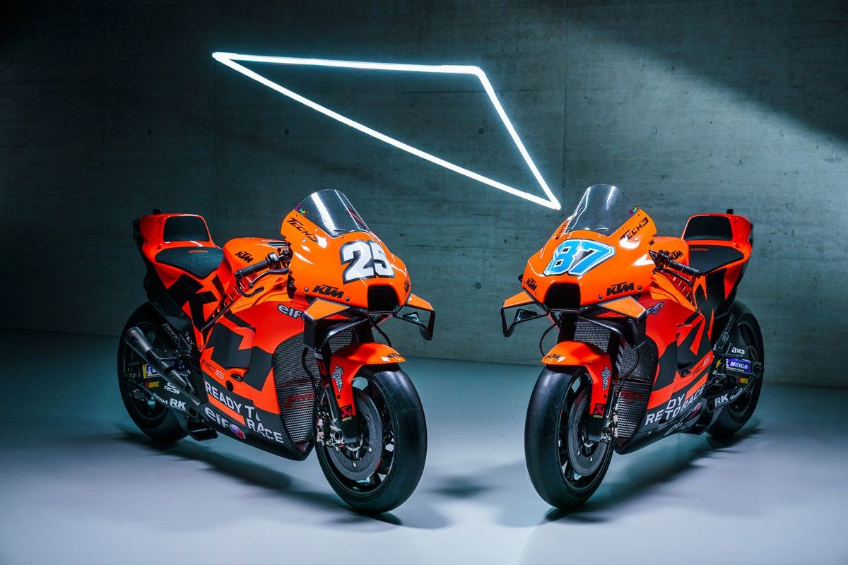 KTM RC16 Factory Tech3 MotoGP 2022 Remy Gardner Raúl Fernández 90