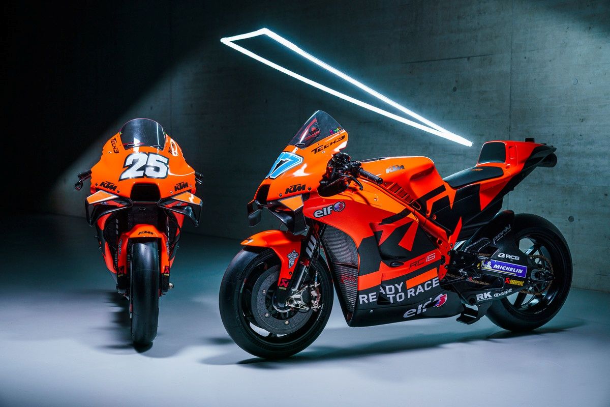 KTM RC16 Factory Tech3 MotoGP 2022 Remy Gardner Raúl Fernández 91