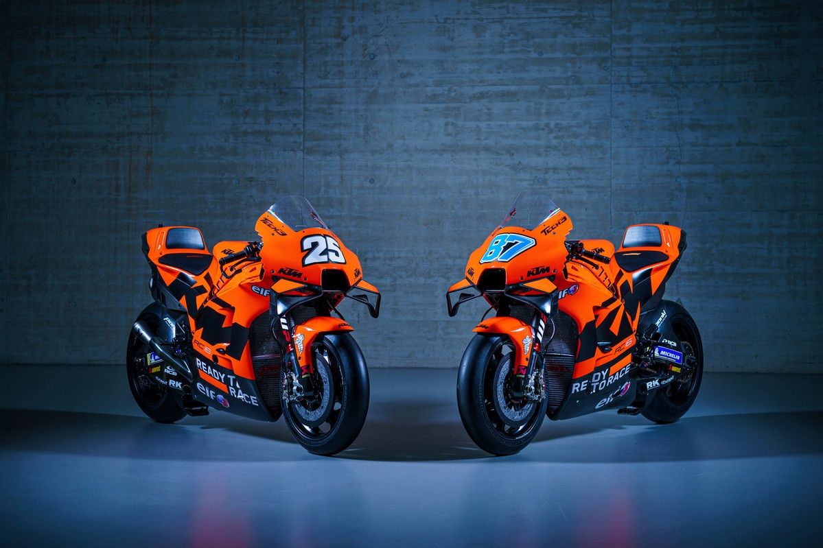 KTM RC16 Factory Tech3 MotoGP 2022 Remy Gardner Raúl Fernández 94