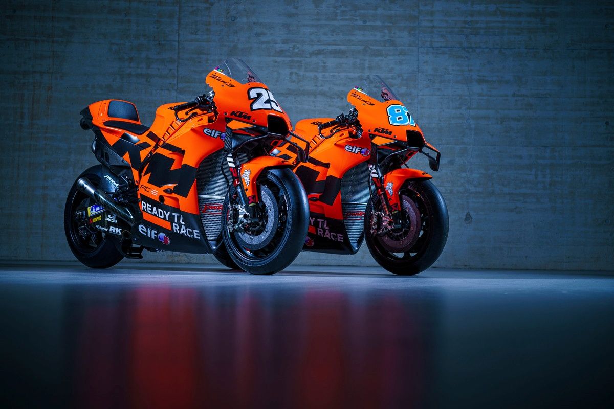 KTM RC16 Factory Tech3 MotoGP 2022 Remy Gardner Raúl Fernández 96