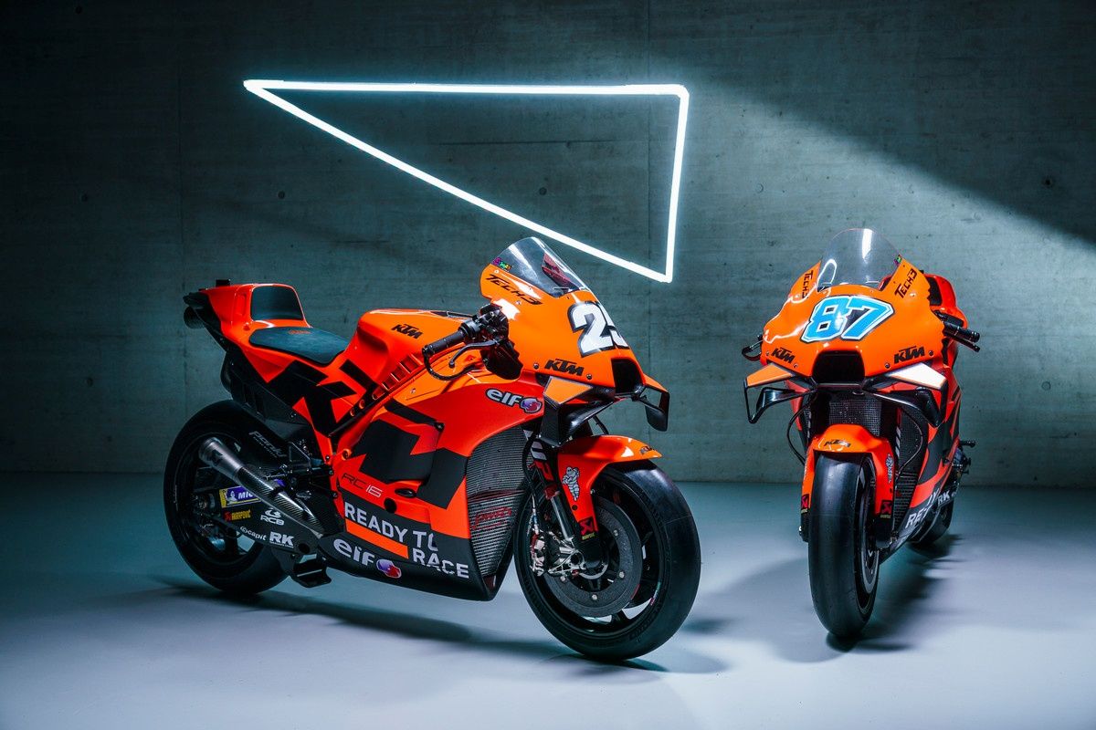 KTM RC16 Factory Tech3 MotoGP 2022 Remy Gardner Raúl Fernández 98