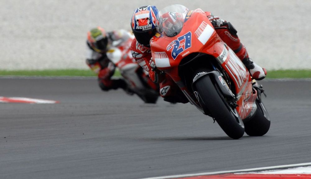 Casey Stoner dominó la temporada de MotoGP 2007. Fuente: Gold & Goose Casey Stoner dominó la temporada de MotoGP 2007. Fuente: Gold & Goose