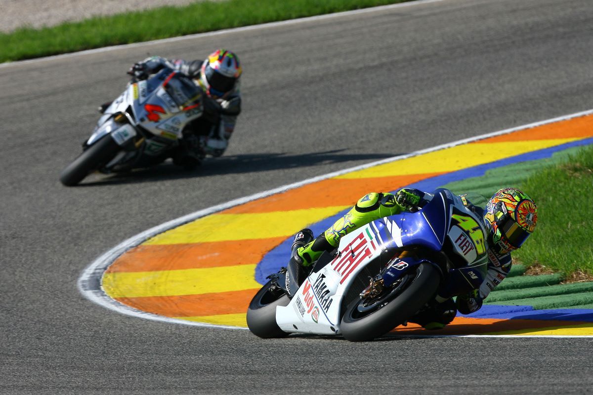 Valentino Rossi triunfó en la temporada de MotoGP 2008. Fuente: Gold & Goose