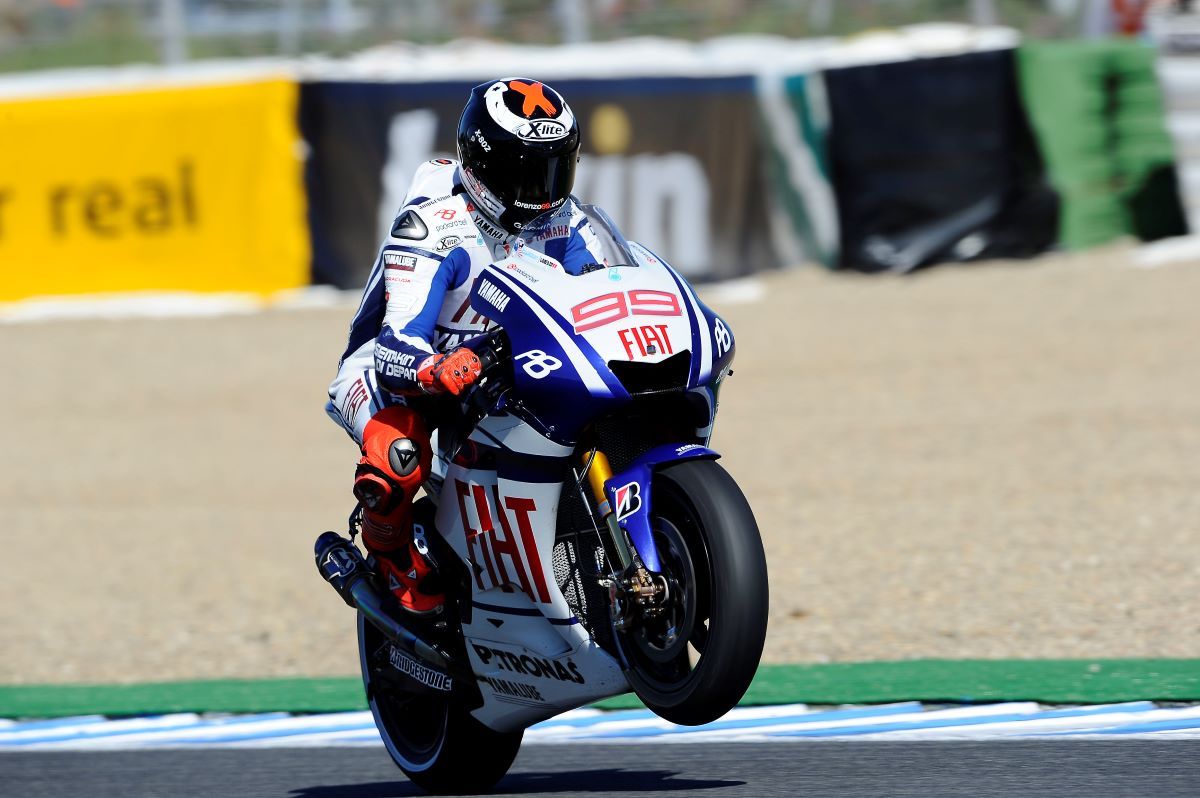 Jorge Lorenzo ganó el mundial de 2010. Fuente: Gold & Goose