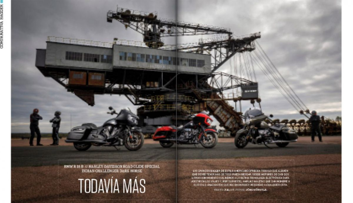 motociclismo comparativa bagger