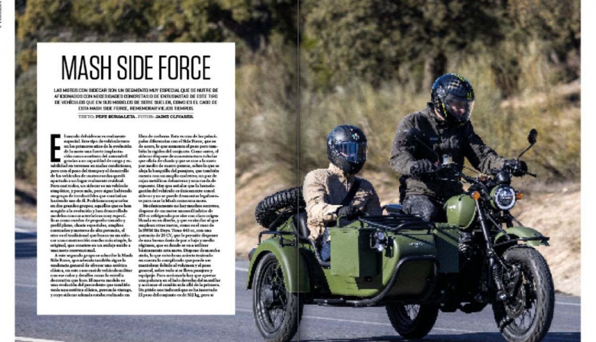 motociclismo prueba sidecar