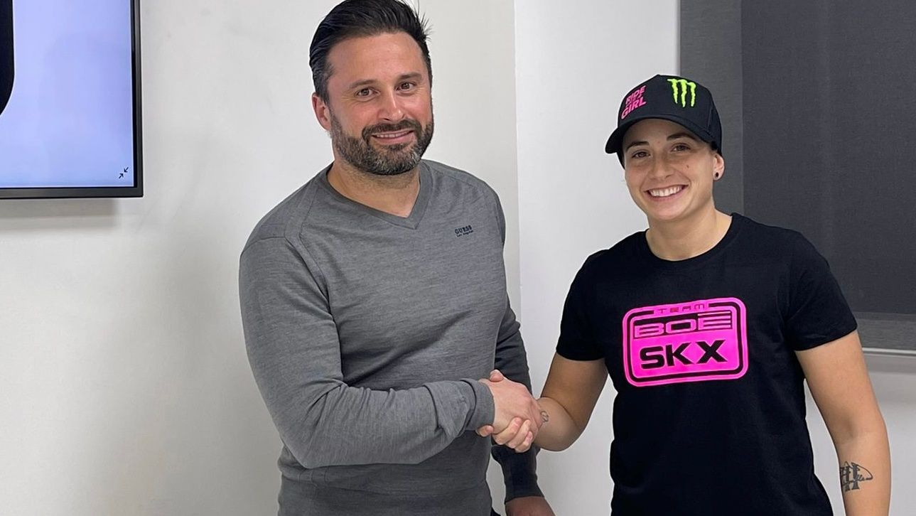 Ana Carrasco correrá con el BOE SKX en el Mundial de Moto3 2022