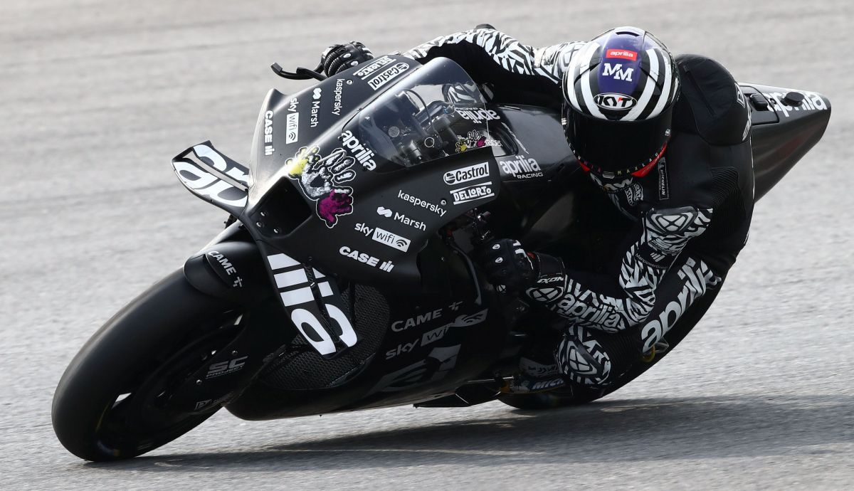 Aleix Espargaró se ha estrenado hoy para acabar segundo el Shakedown test Sepang MotoGP 2022