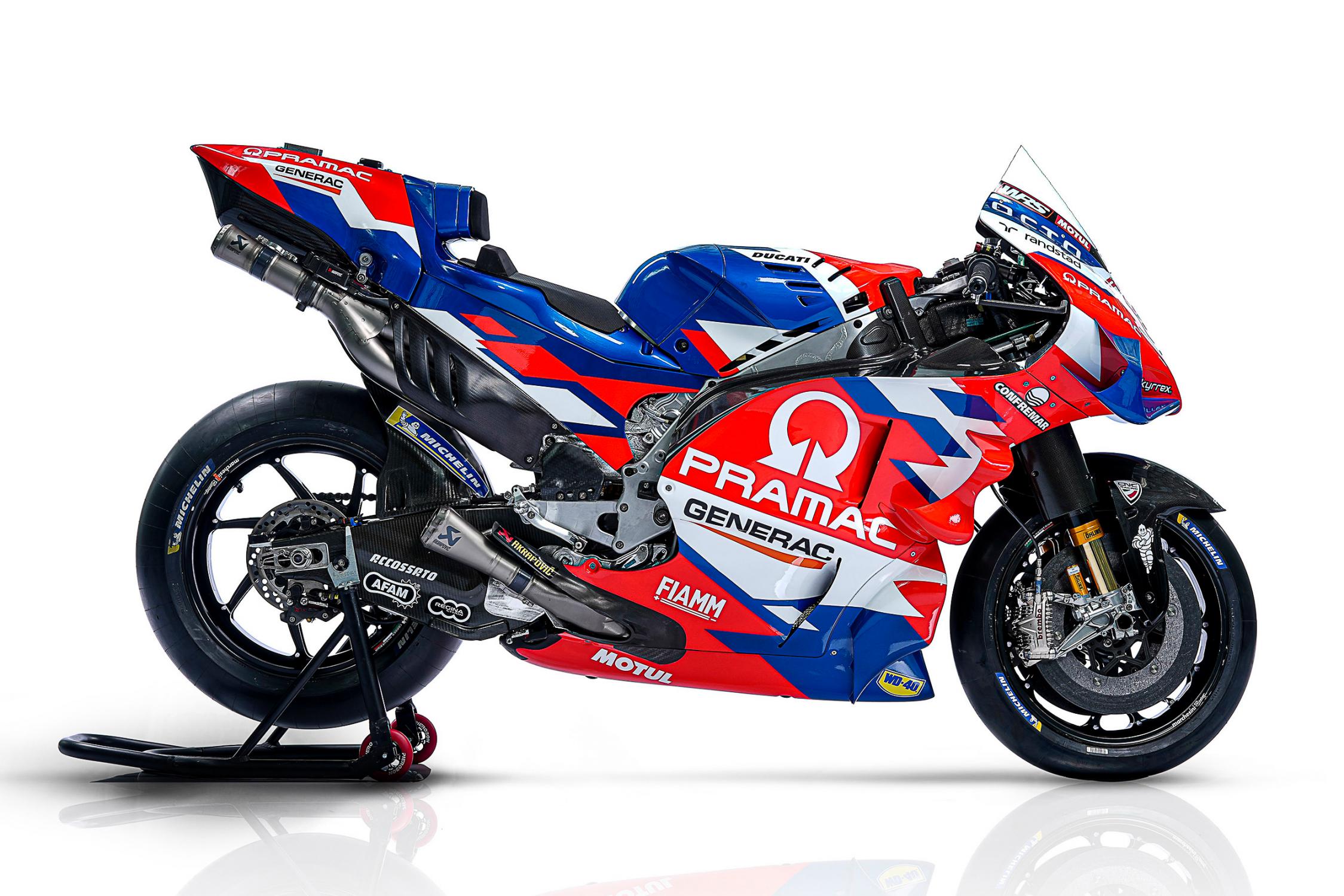 Ducati Desmosedici GP22 Pramac MotoGP 2022 Johann Zarco Jorge Martín 02