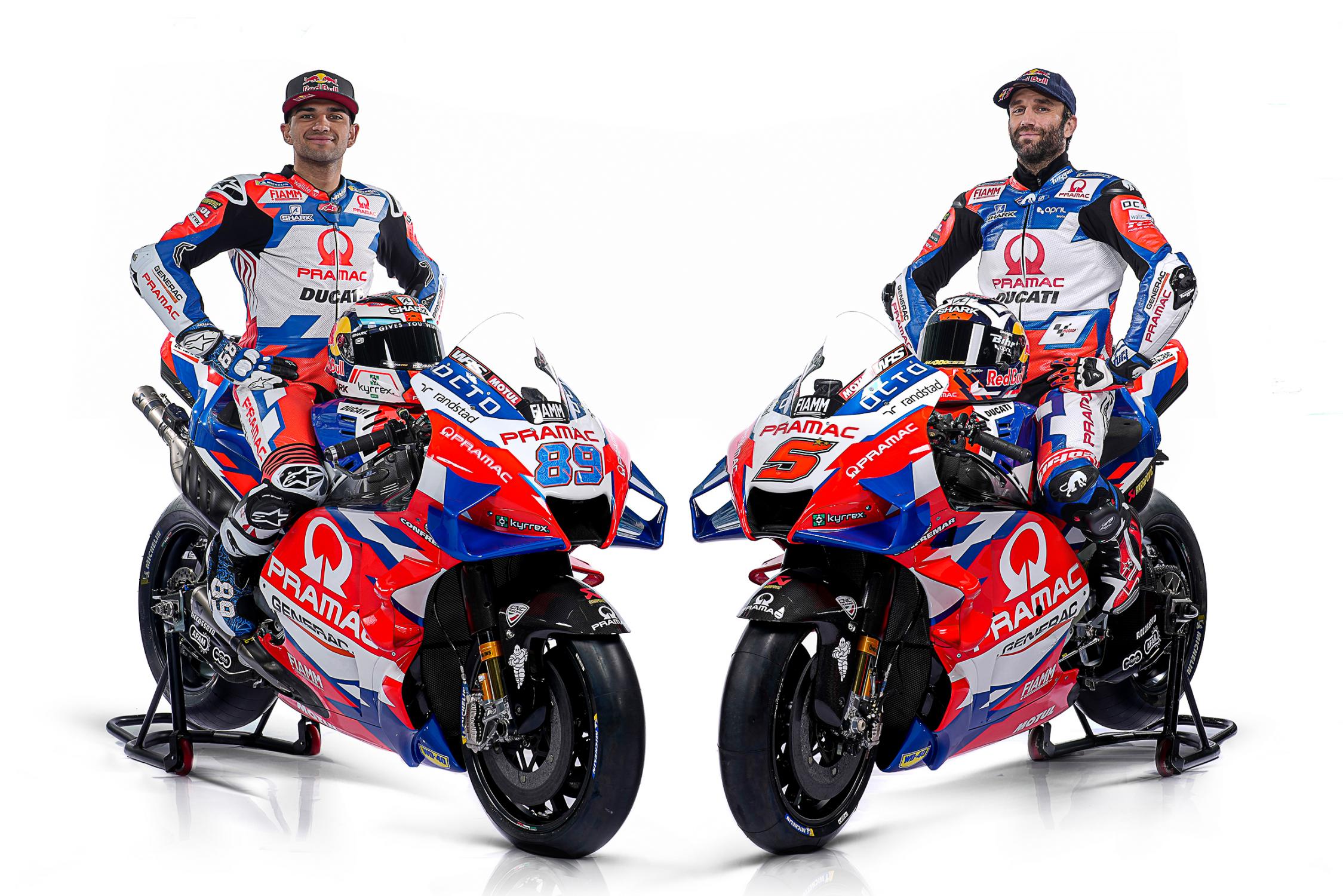 Ducati Desmosedici GP22 Pramac MotoGP 2022 Johann Zarco Jorge Martín 03