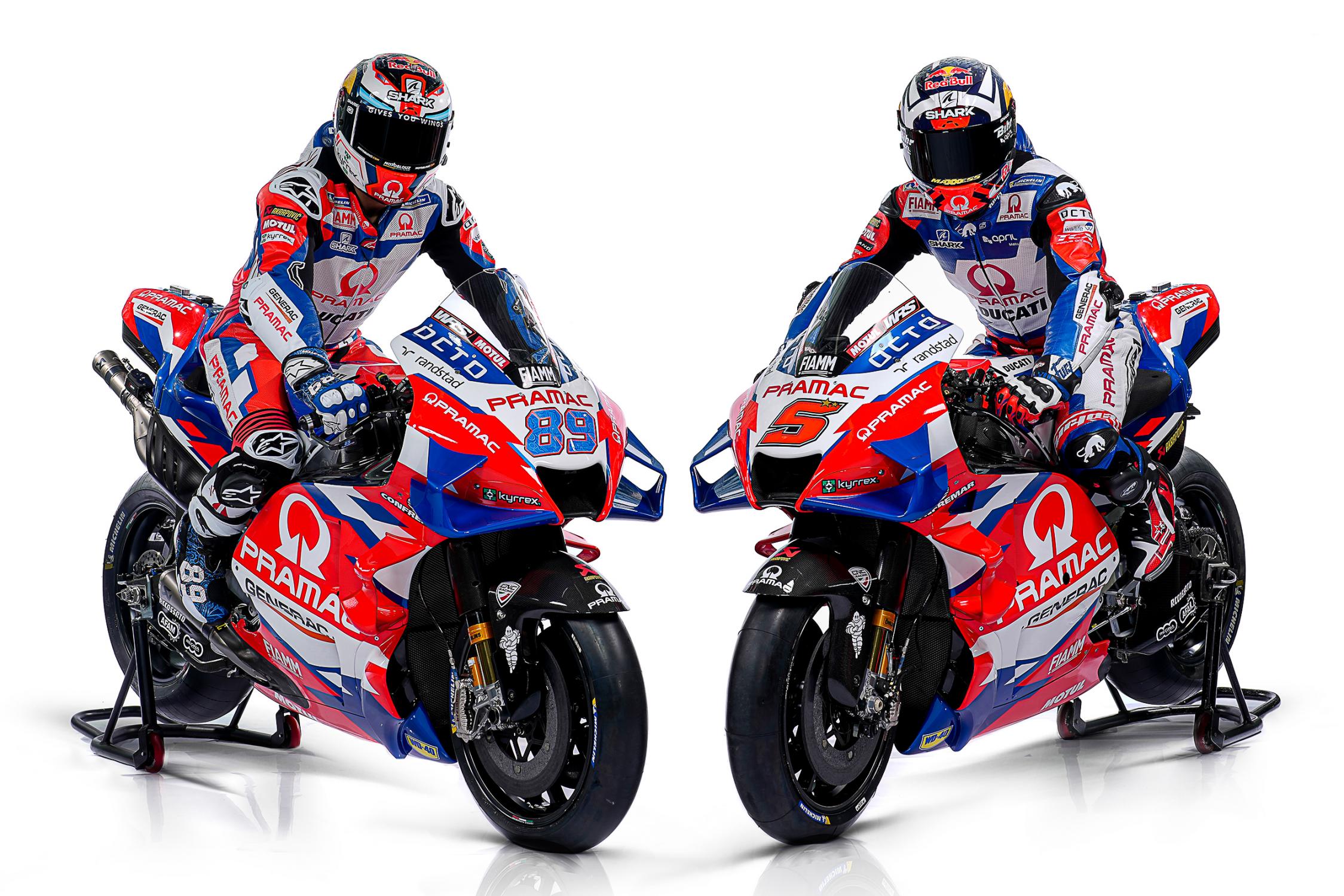 Ducati Desmosedici GP22 Pramac MotoGP 2022 Johann Zarco Jorge Martín 09