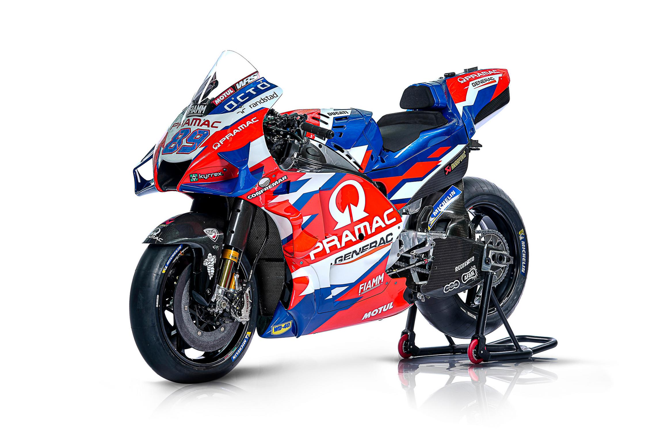 Ducati Desmosedici GP22 Pramac MotoGP 2022 Johann Zarco Jorge Martín 37
