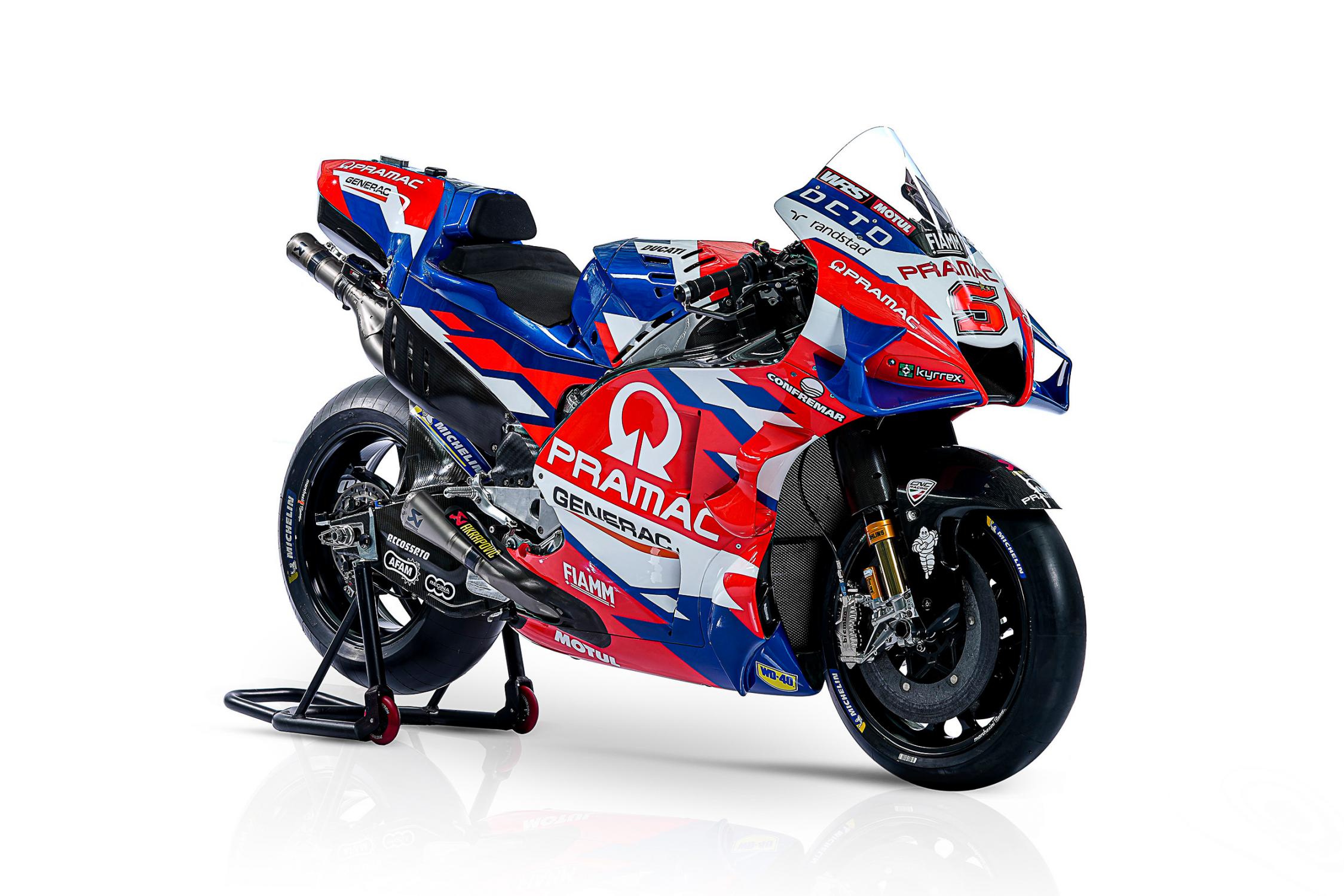 Ducati Desmosedici GP22 Pramac MotoGP 2022 Johann Zarco Jorge Martín 38