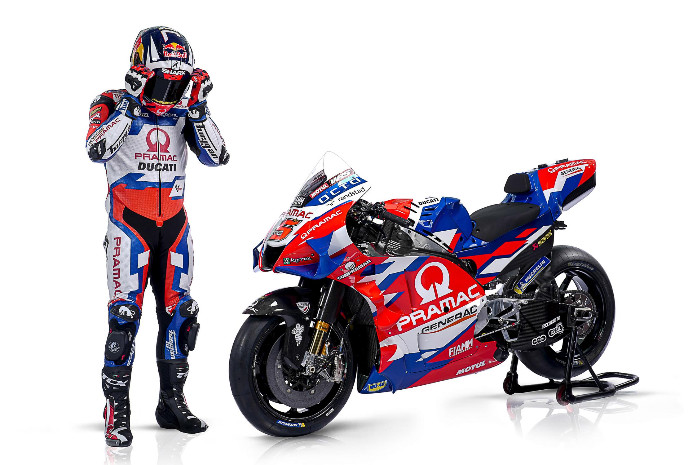 Ducati Desmosedici GP22 Pramac MotoGP 2022 Johann Zarco Jorge Martín 41