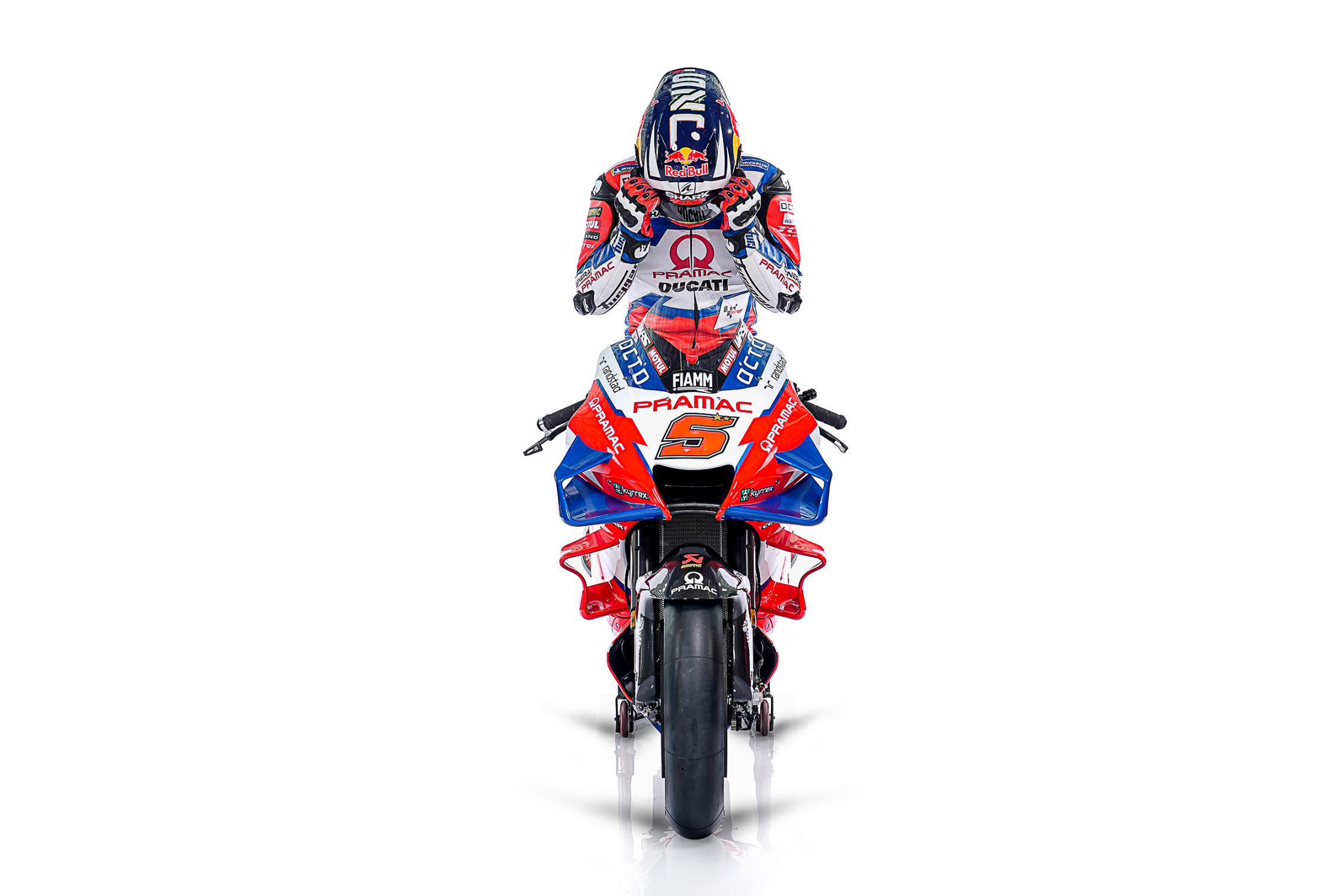 Ducati Desmosedici GP22 Pramac MotoGP 2022 Johann Zarco Jorge Martín 43