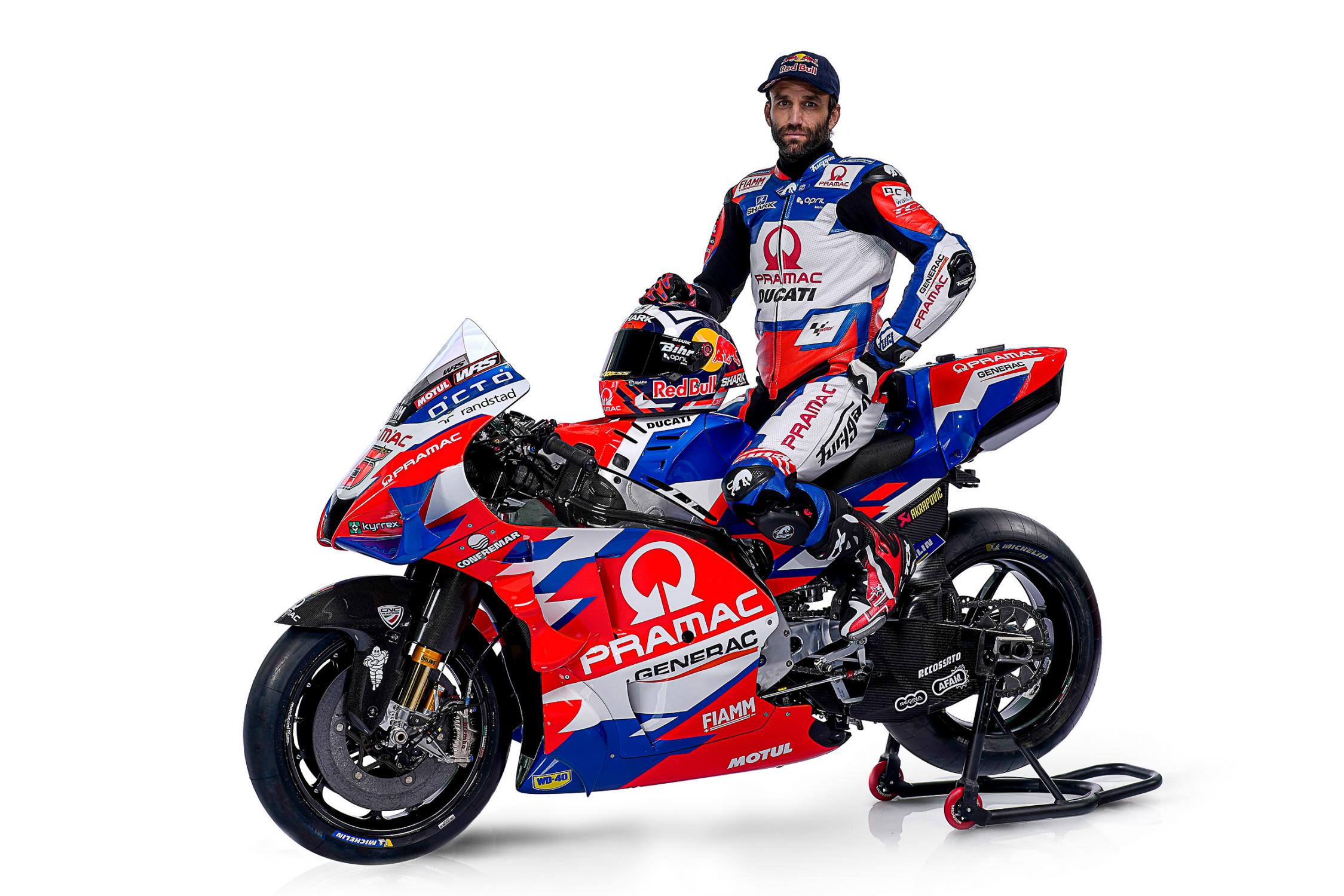 Ducati Desmosedici GP22 Pramac MotoGP 2022 Johann Zarco Jorge Martín 44