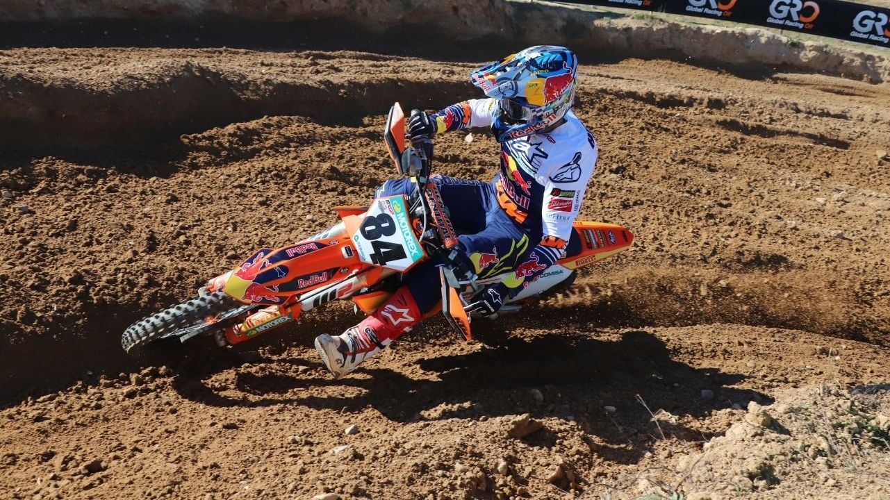 Jeff Herlings corrió el nacional español de MX en Montearagón justo antes de lesionarse