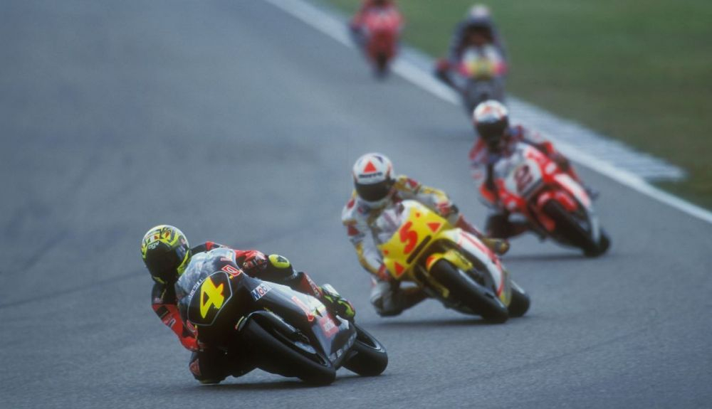 Max Biaggi en 1994. Fuente: Gold & Goose Max Biaggi en 1994. Fuente: Gold & Goose