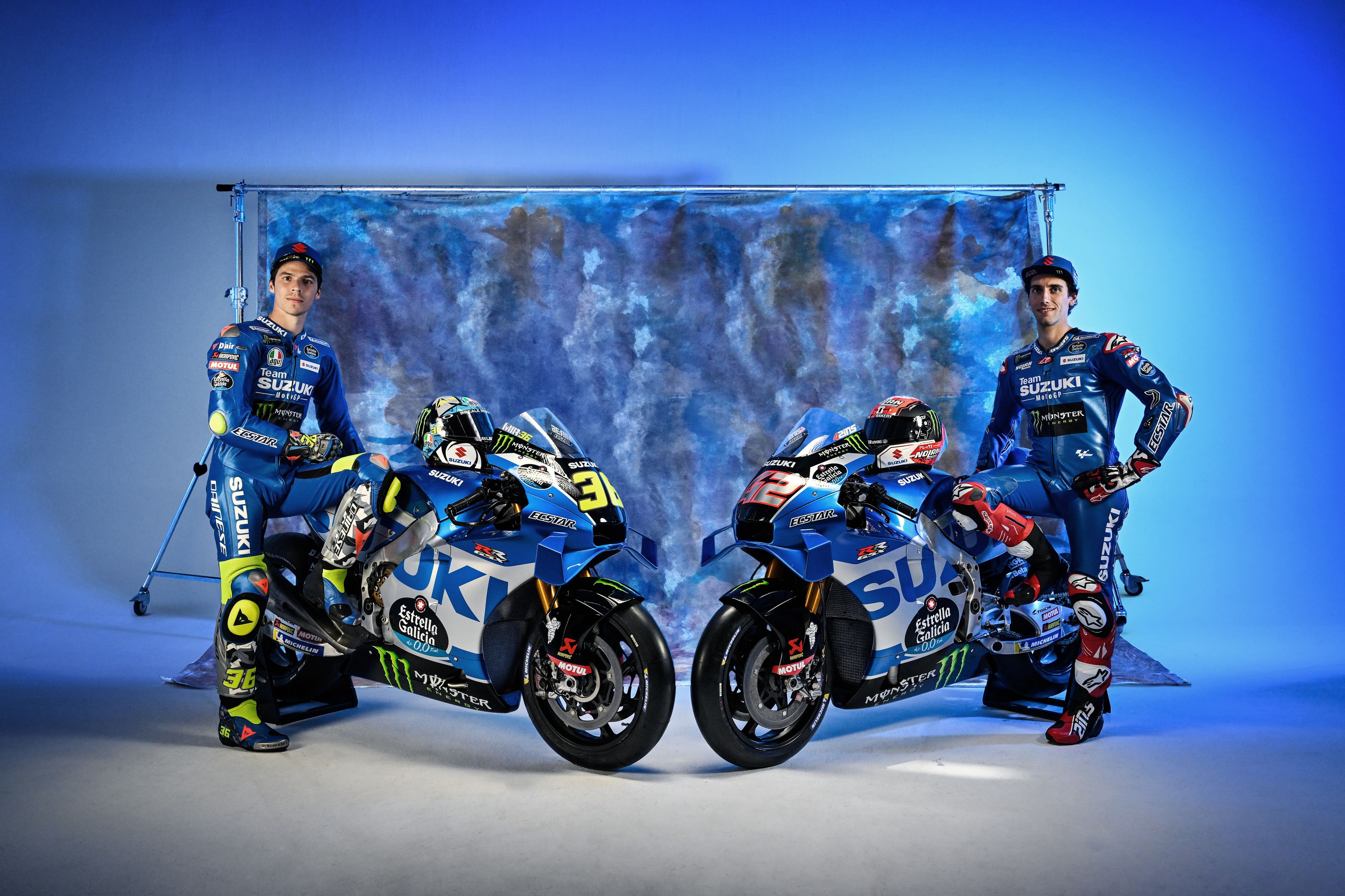 Suzuki GSX RR Ecstar MotoGP 2022 Joan Mir Alex Rins 28