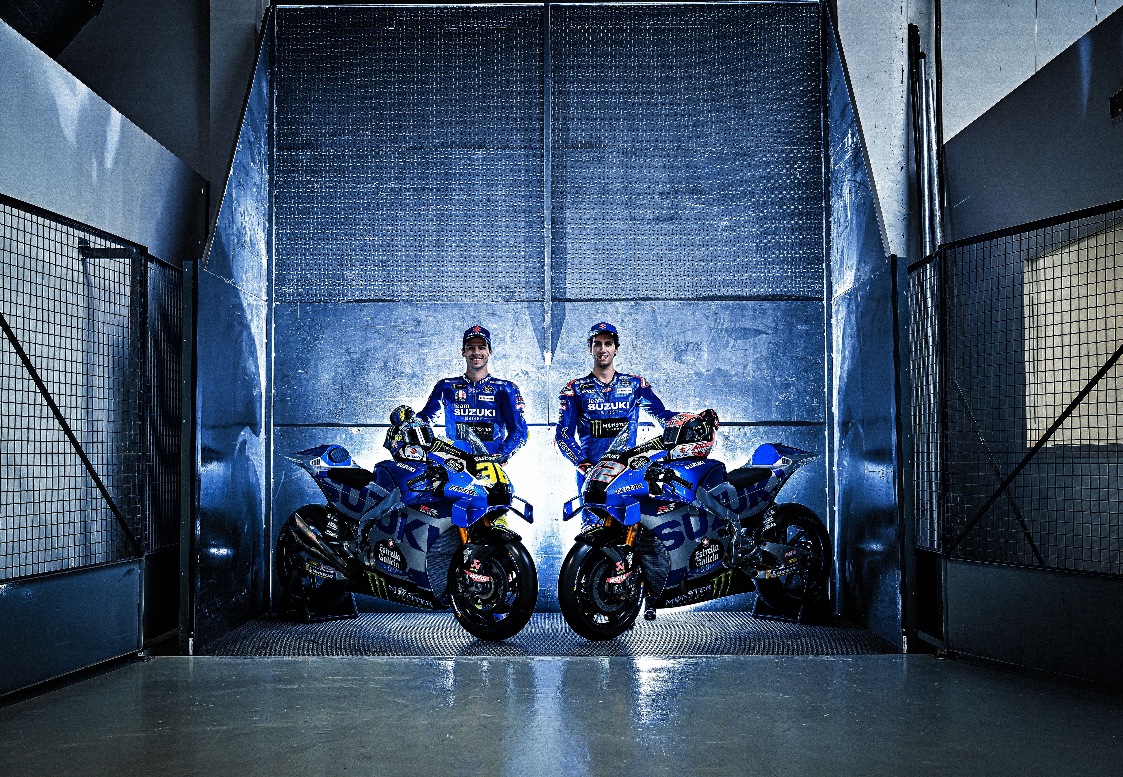 Suzuki GSX RR Ecstar MotoGP 2022 Joan Mir Alex Rins 55