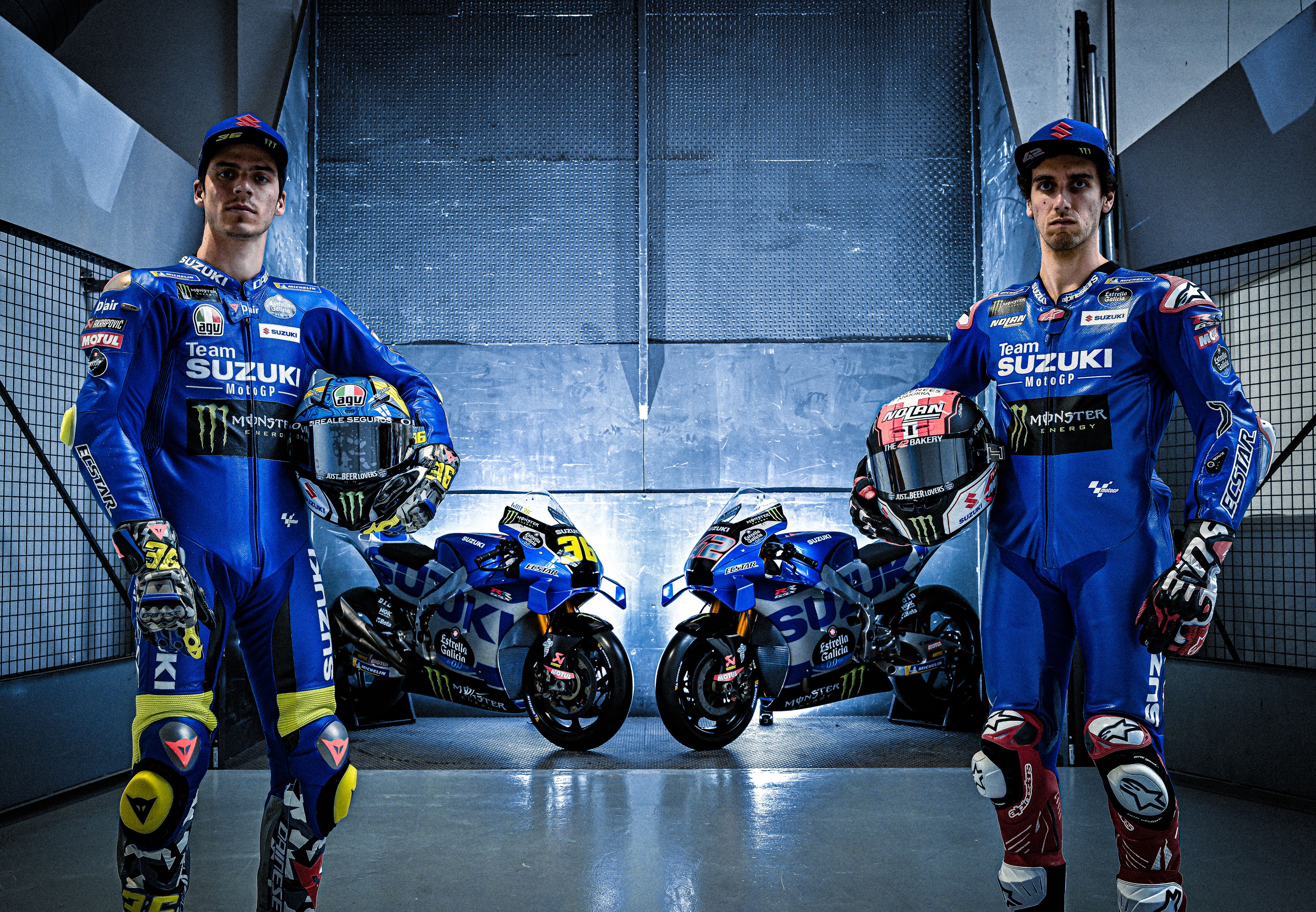 Suzuki GSX RR Ecstar MotoGP 2022 Joan Mir Alex Rins 56