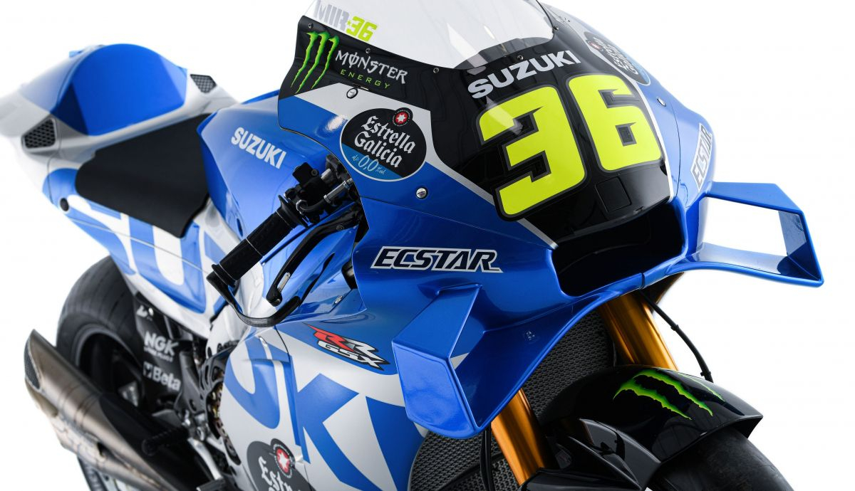 La Suzuki GSX RR de Joan Mir para MotoGP 2022 en el Team Suzuki Ecstar La Suzuki GSX RR de Joan Mir para MotoGP 2022 en el Team Suzuki Ecstar