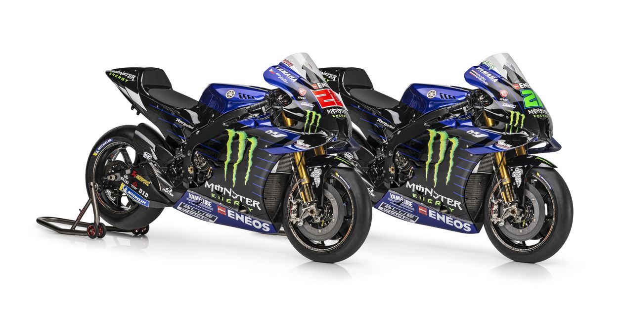 Yamaha YZR M1 Monster MotoGP 2022 Fabio Quartararo Franco Morbidelli 02