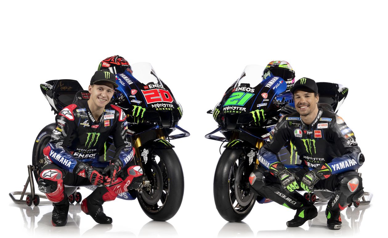 Yamaha YZR M1 Monster MotoGP 2022 Fabio Quartararo Franco Morbidelli 15