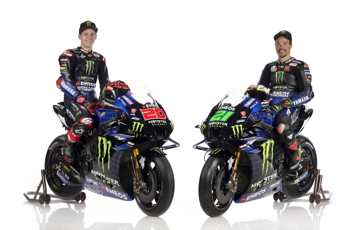 Yamaha YZR M1 Monster MotoGP 2022 Fabio Quartararo Franco Morbidelli 16