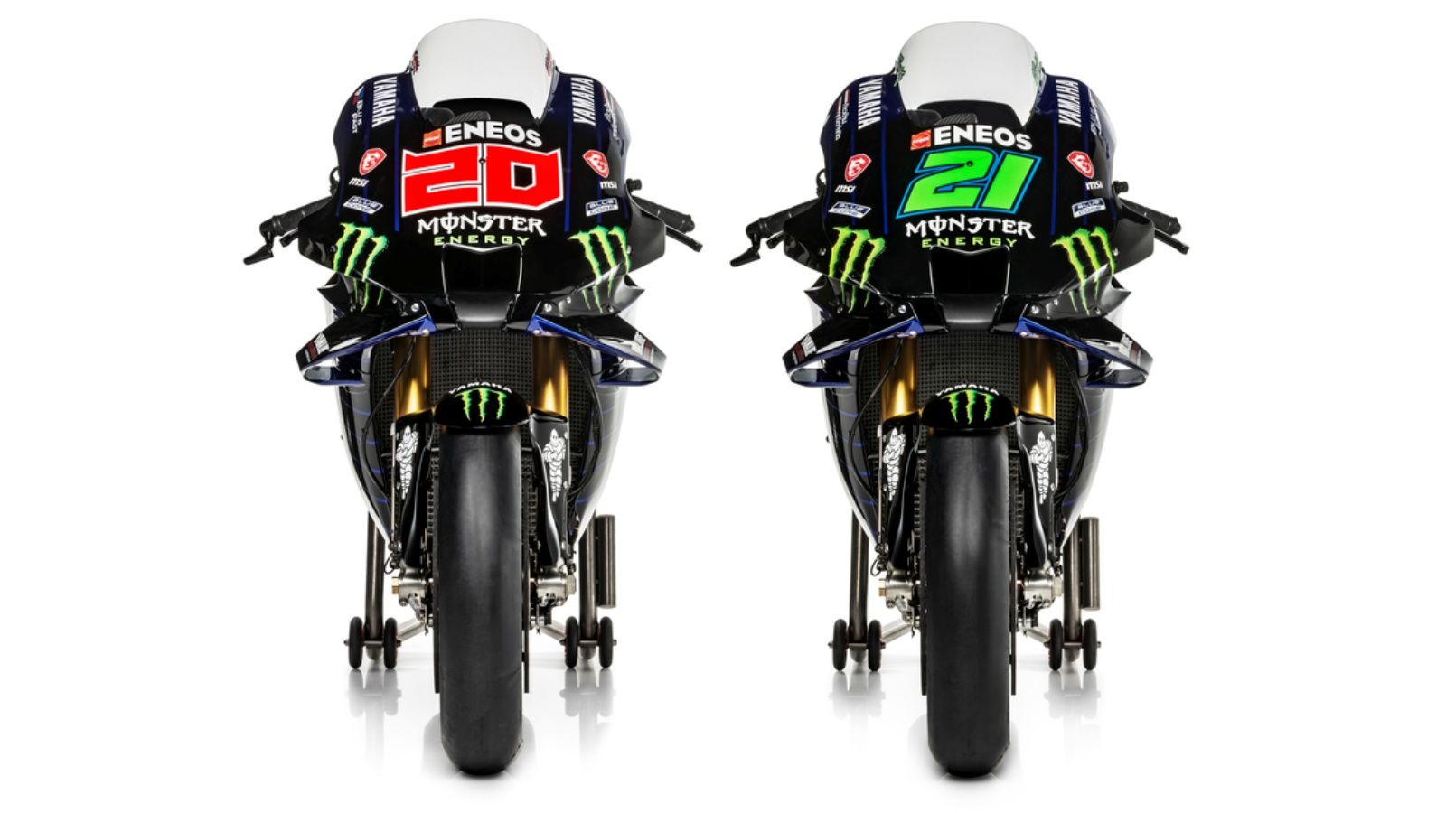 Yamaha YZR M1 Monster MotoGP 2022 Fabio Quartararo Franco Morbidelli 25