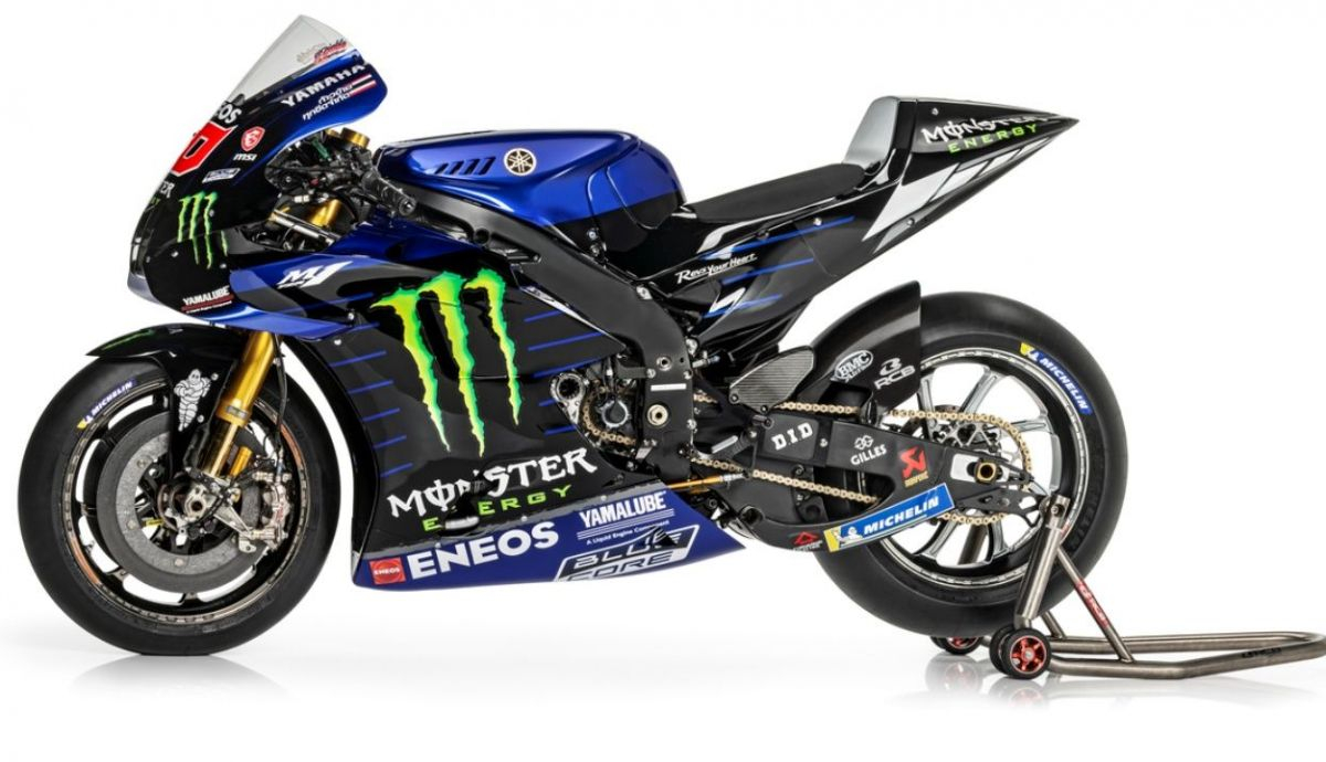 La Yamaha YZR M1 del Monster Energy para MotoGP 2022 La Yamaha YZR M1 del Monster Energy para MotoGP 2022