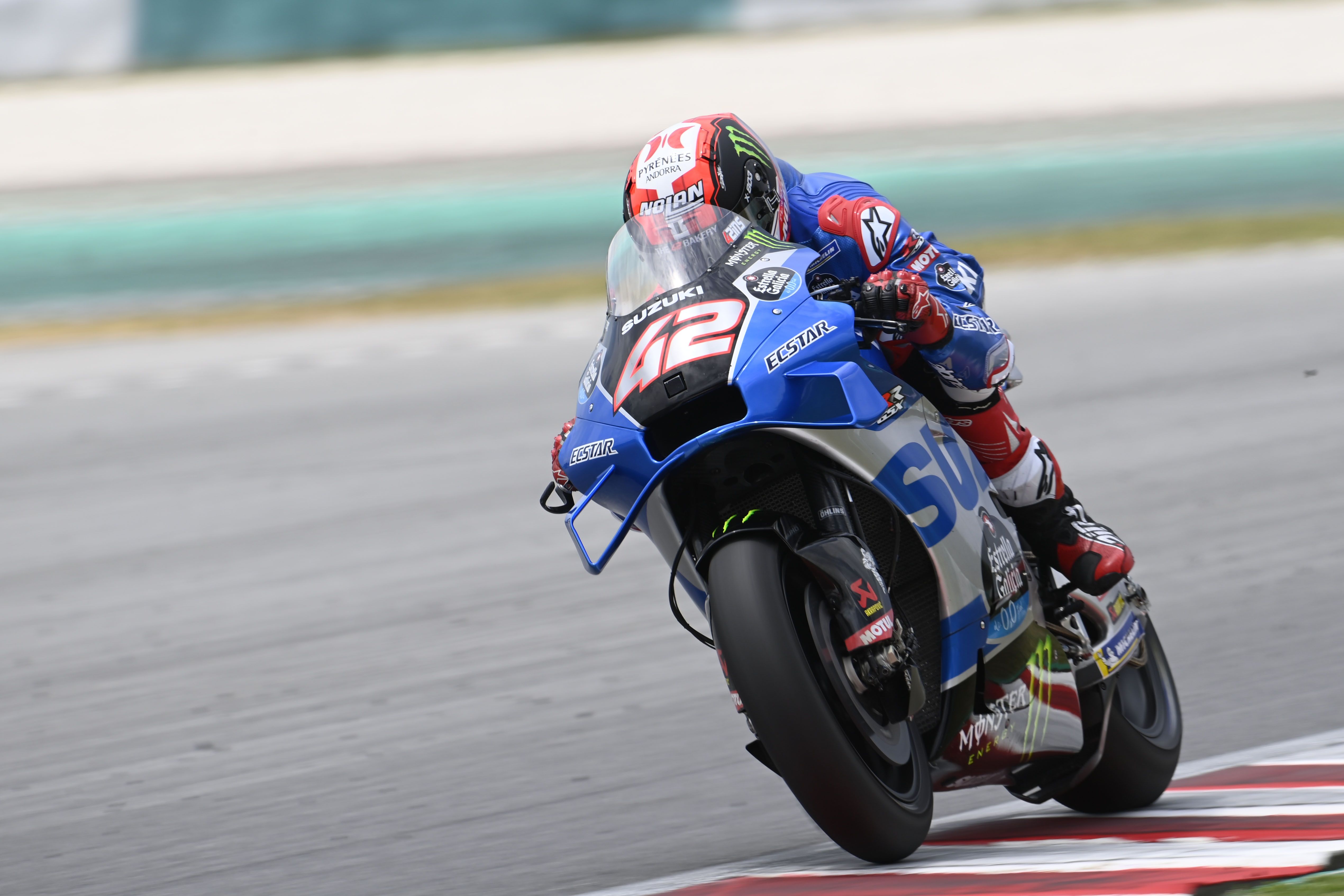 Álex Rins día 1 test Sepang MotoGP 2022