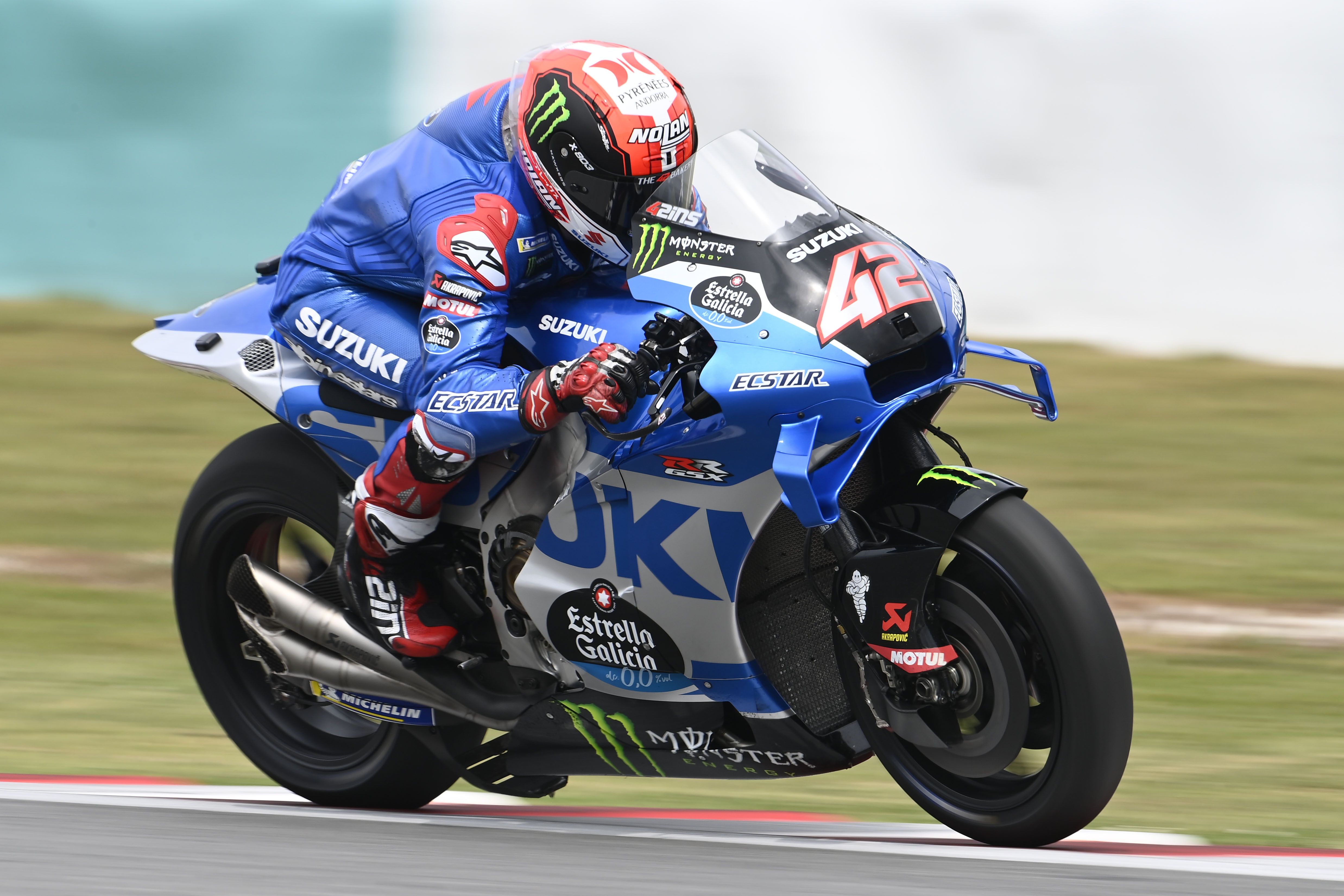 Álex Rins día 2 test Sepang MotoGP 2022