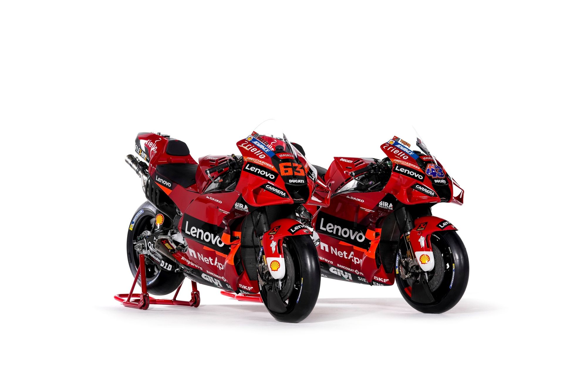 Ducati Desmosedici GP22 Lenovo MotoGP 2022 Pecco Bagnaia Jack Miller 08