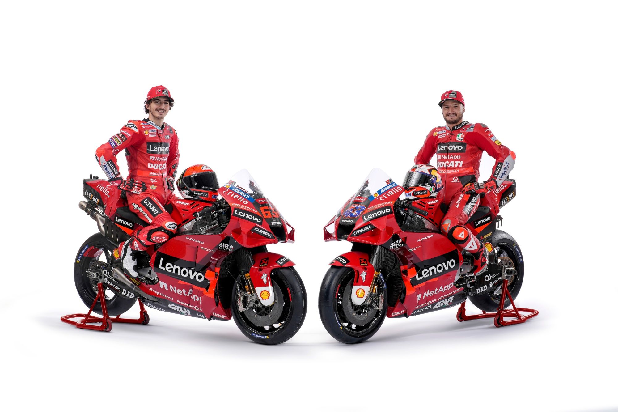 Ducati Desmosedici GP22 Lenovo MotoGP 2022 Pecco Bagnaia Jack Miller 10