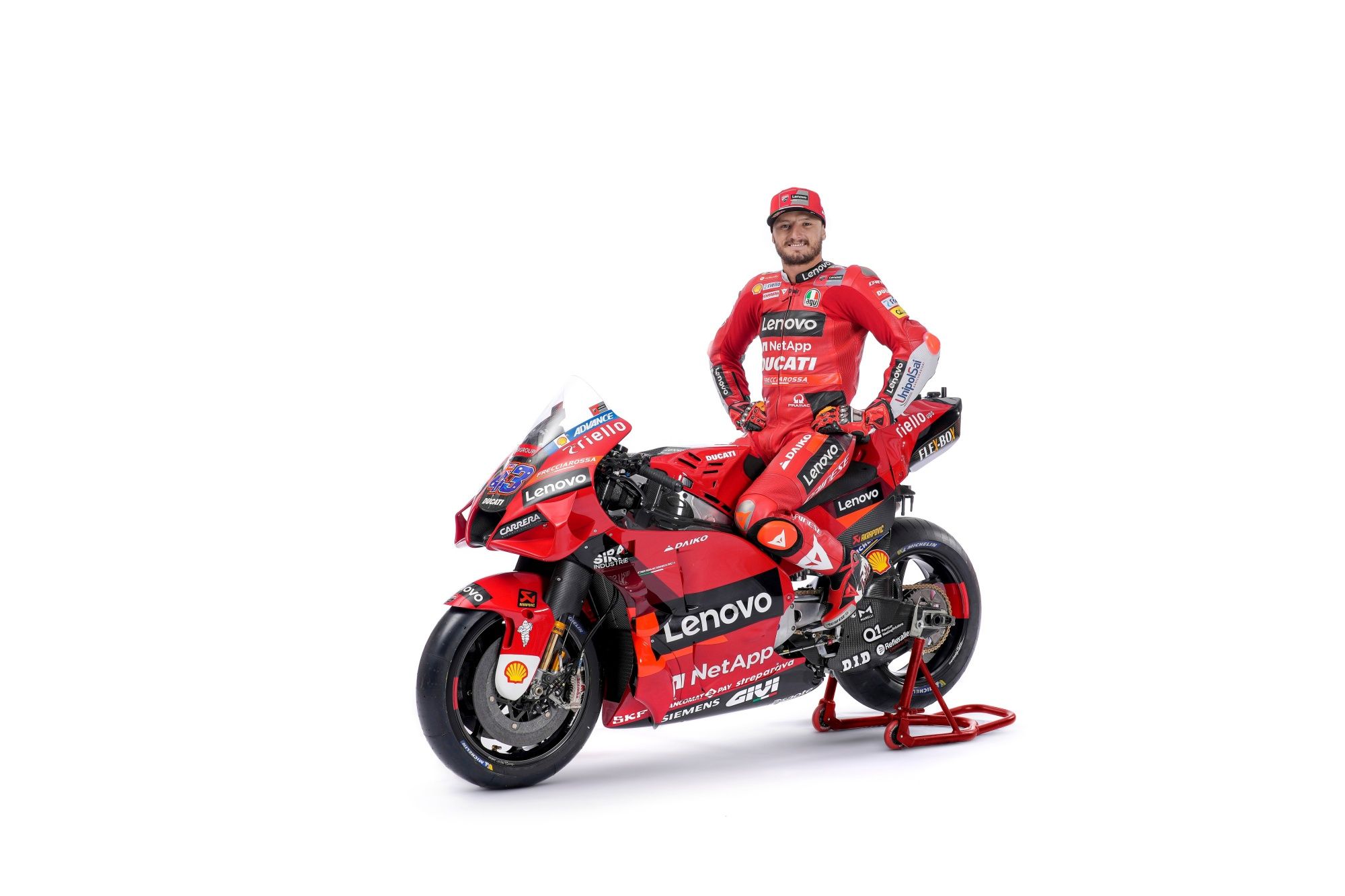 Ducati Desmosedici GP22 Lenovo MotoGP 2022 Pecco Bagnaia Jack Miller 12