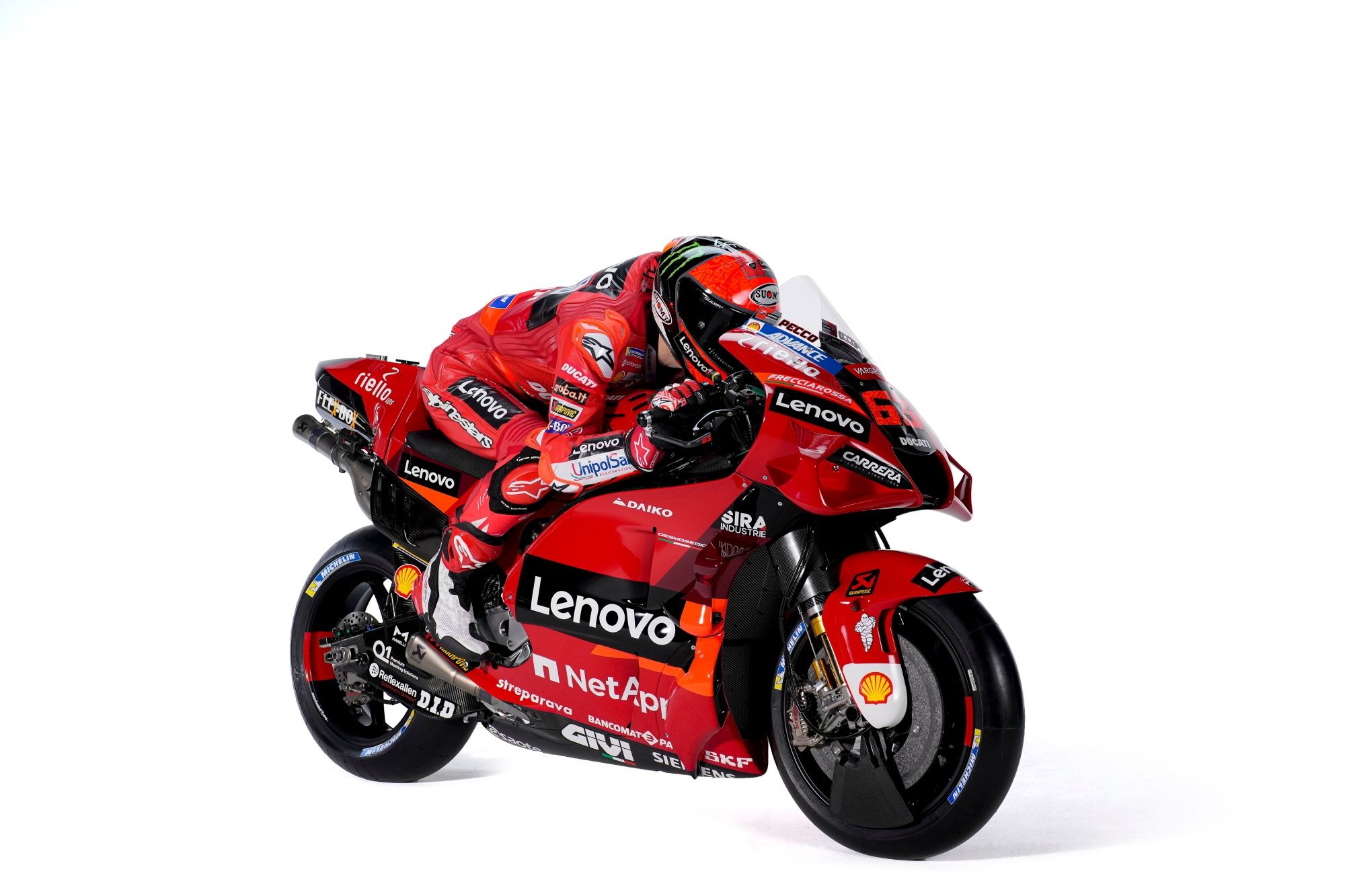 Ducati Desmosedici GP22 Lenovo MotoGP 2022 Pecco Bagnaia Jack Miller 16