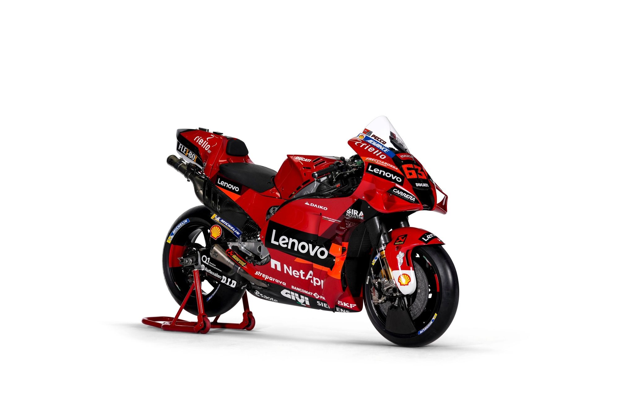 Ducati Desmosedici GP22 Lenovo MotoGP 2022 Pecco Bagnaia Jack Miller 23