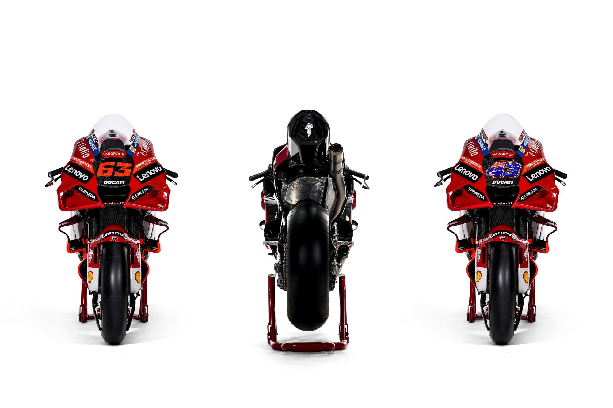 Ducati Desmosedici GP22 Lenovo MotoGP 2022 Pecco Bagnaia Jack Miller 27