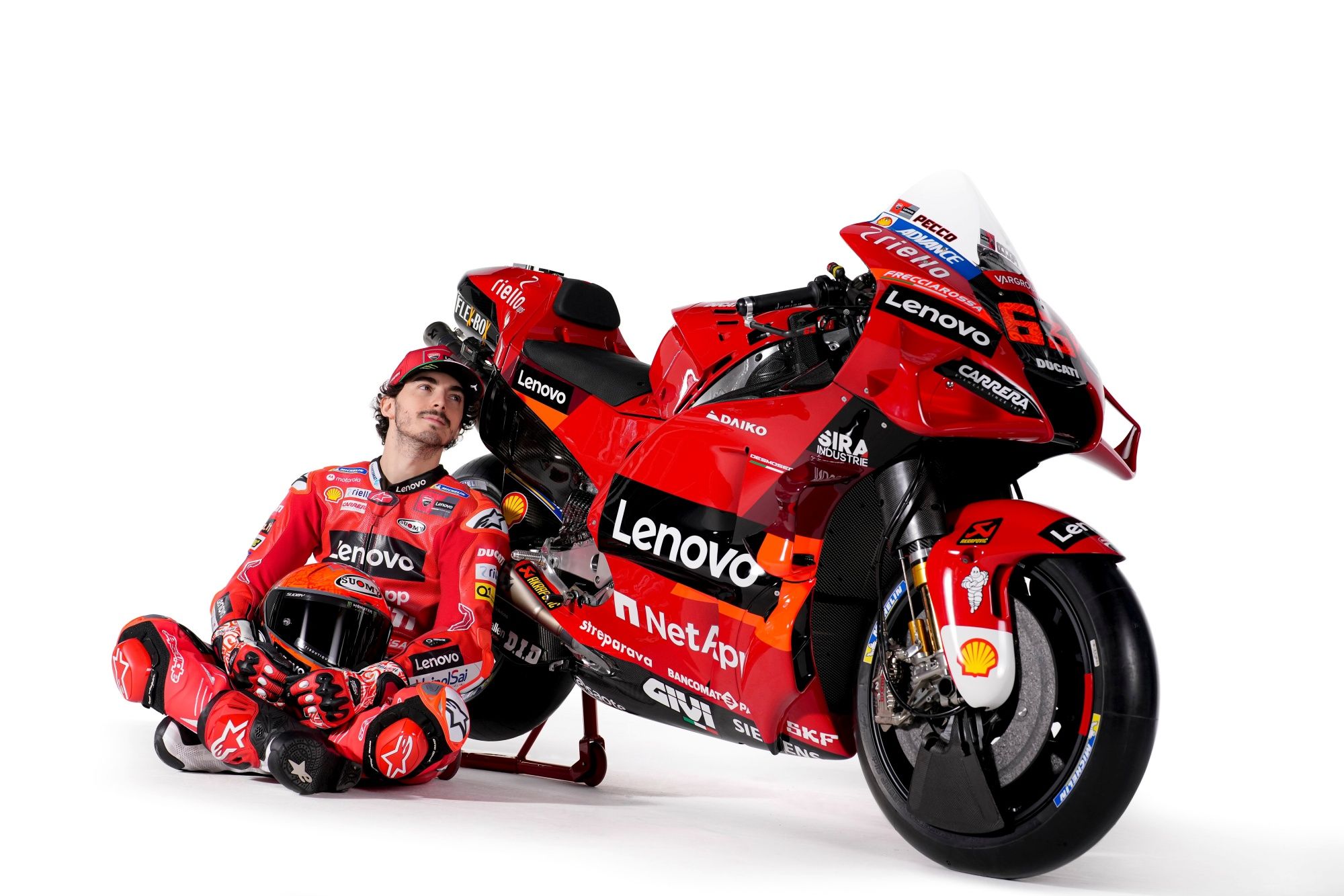 Ducati Desmosedici GP22 Lenovo MotoGP 2022 Pecco Bagnaia Jack Miller 30