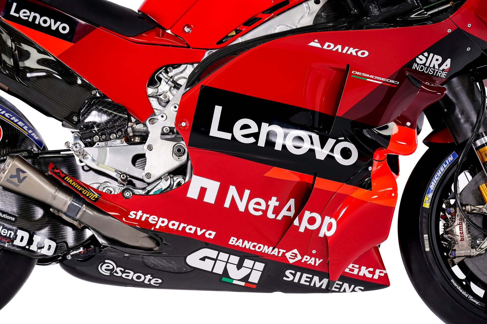 Ducati Desmosedici GP22 Lenovo MotoGP 2022 Pecco Bagnaia Jack Miller 34