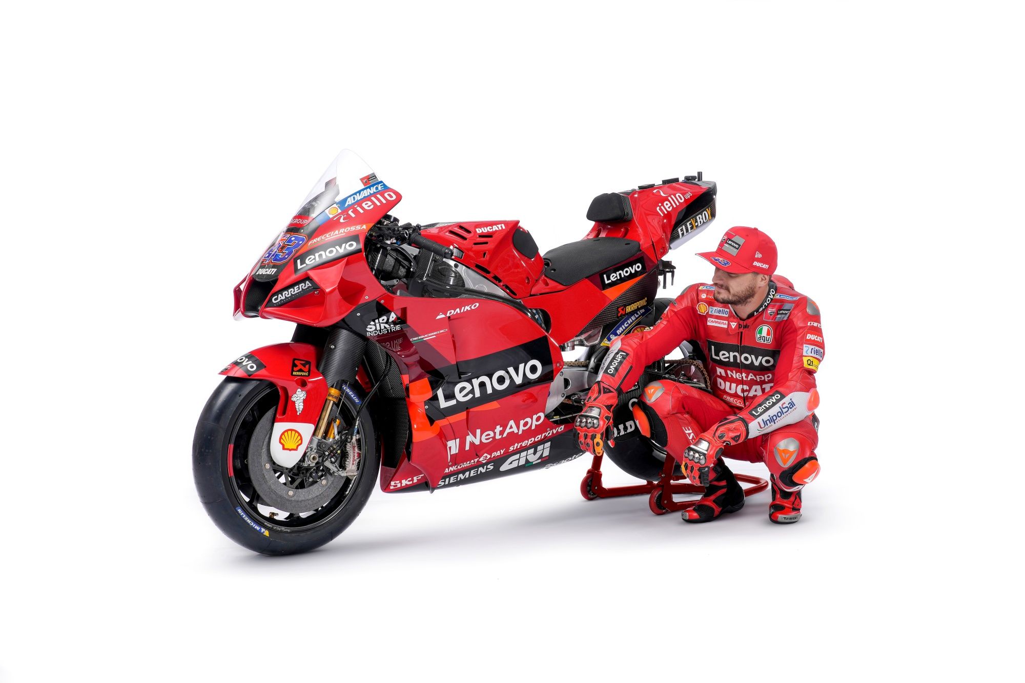 Ducati Desmosedici GP22 Lenovo MotoGP 2022 Pecco Bagnaia Jack Miller 37