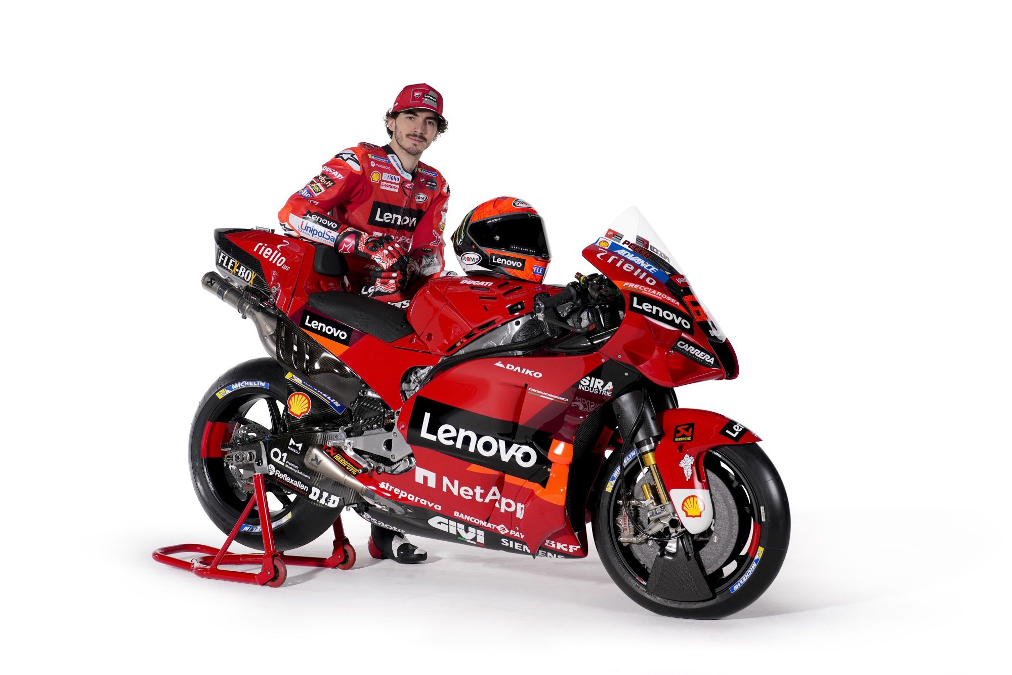 Ducati Desmosedici GP22 Lenovo MotoGP 2022 Pecco Bagnaia Jack Miller 41
