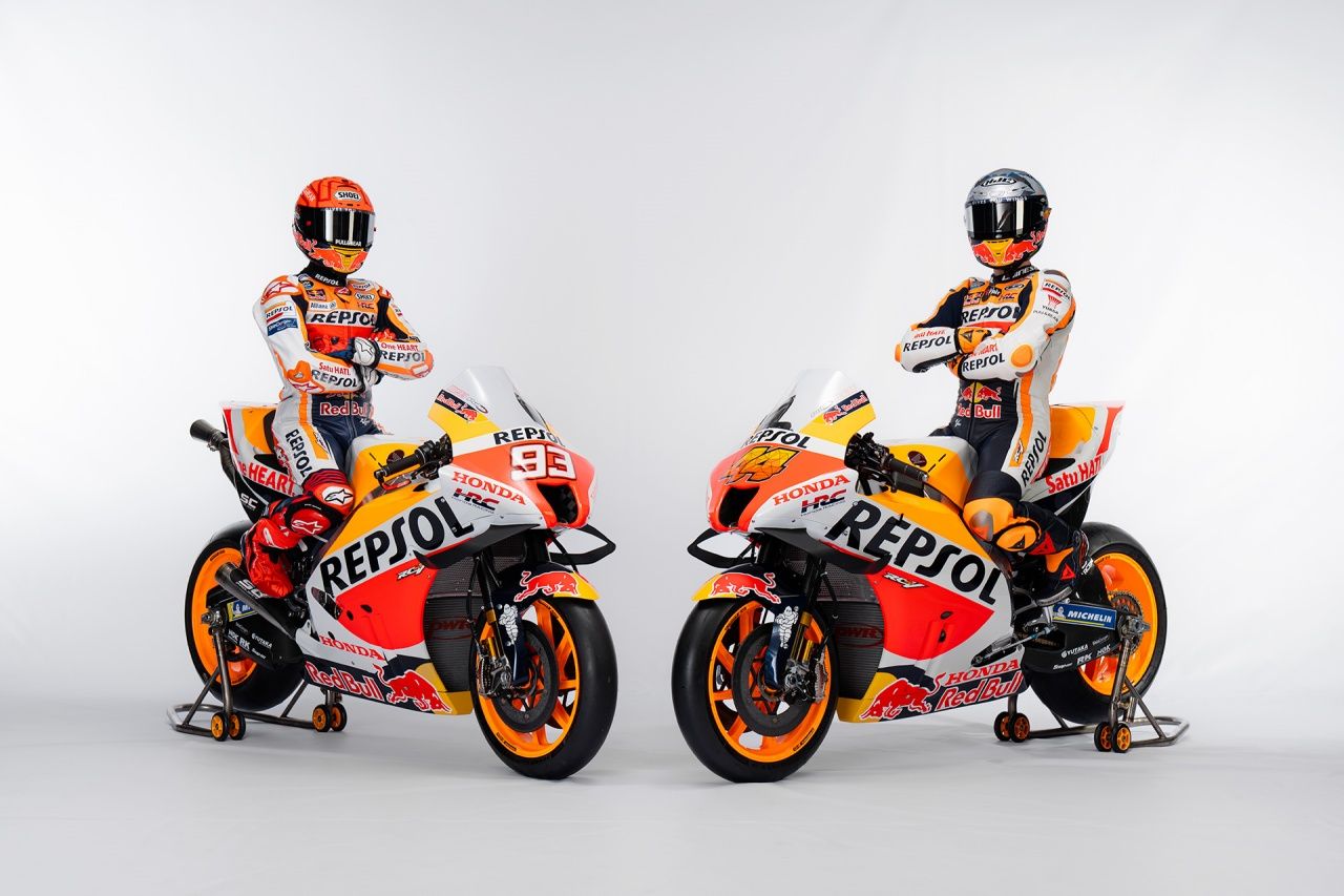 Honda RC213V Repsol MotoGP 2022 Marc Márquez Pol Espargaró 27