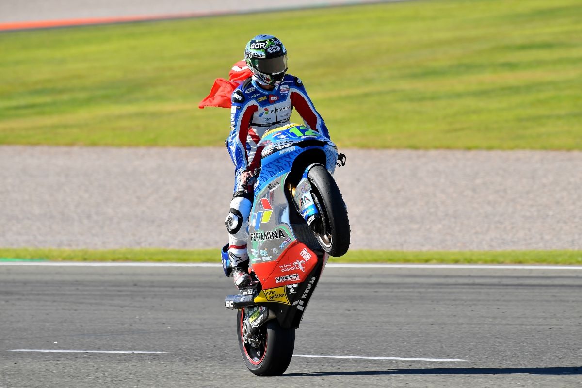 Thomas Luthi en su moto / Credit: PSP/ Lukasz Swiderek © FIM